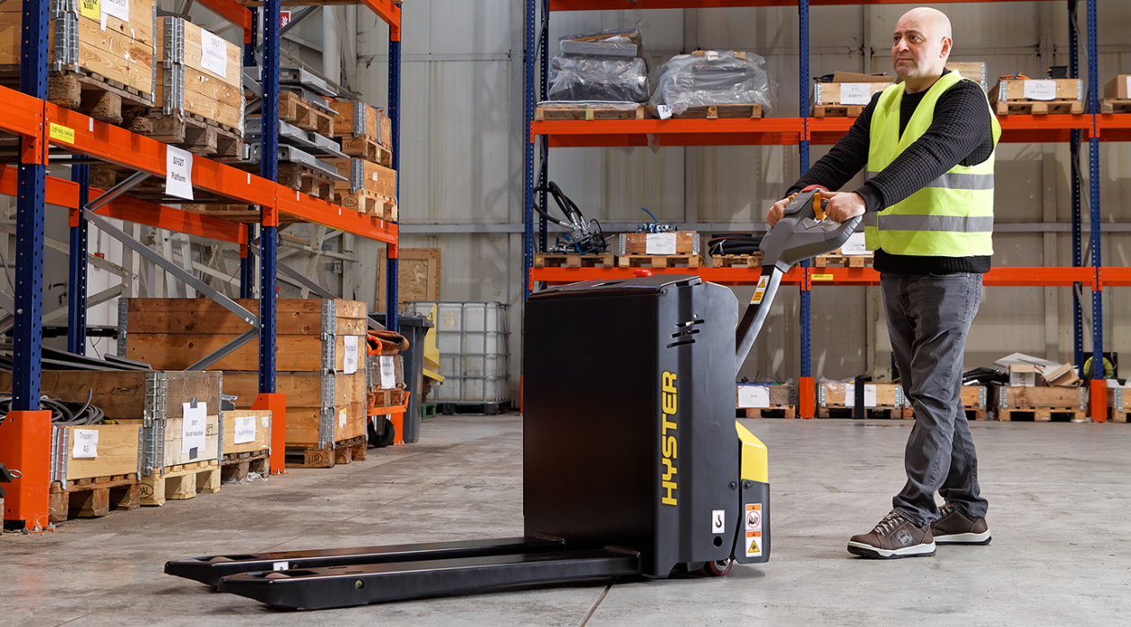 6 raisons d’opter pour le nouveau transpalette Hyster P1.6UT