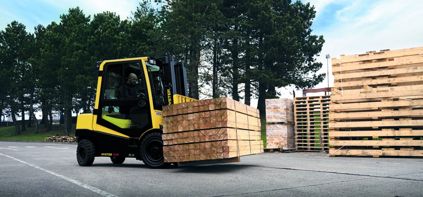 Hyster lance le 1er chariot élévateur de sa série A